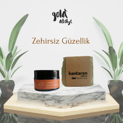 Forest Krem Deodorant &Kantoron Sabunu